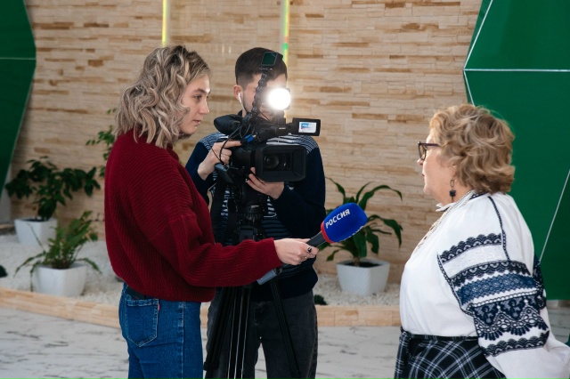 интервью для Вестей на конкурсе